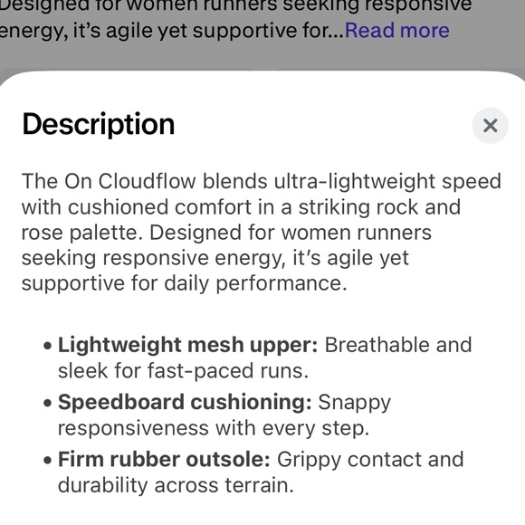 ON Cloudflow Women’s Running Shoes - Picture 13 of 13